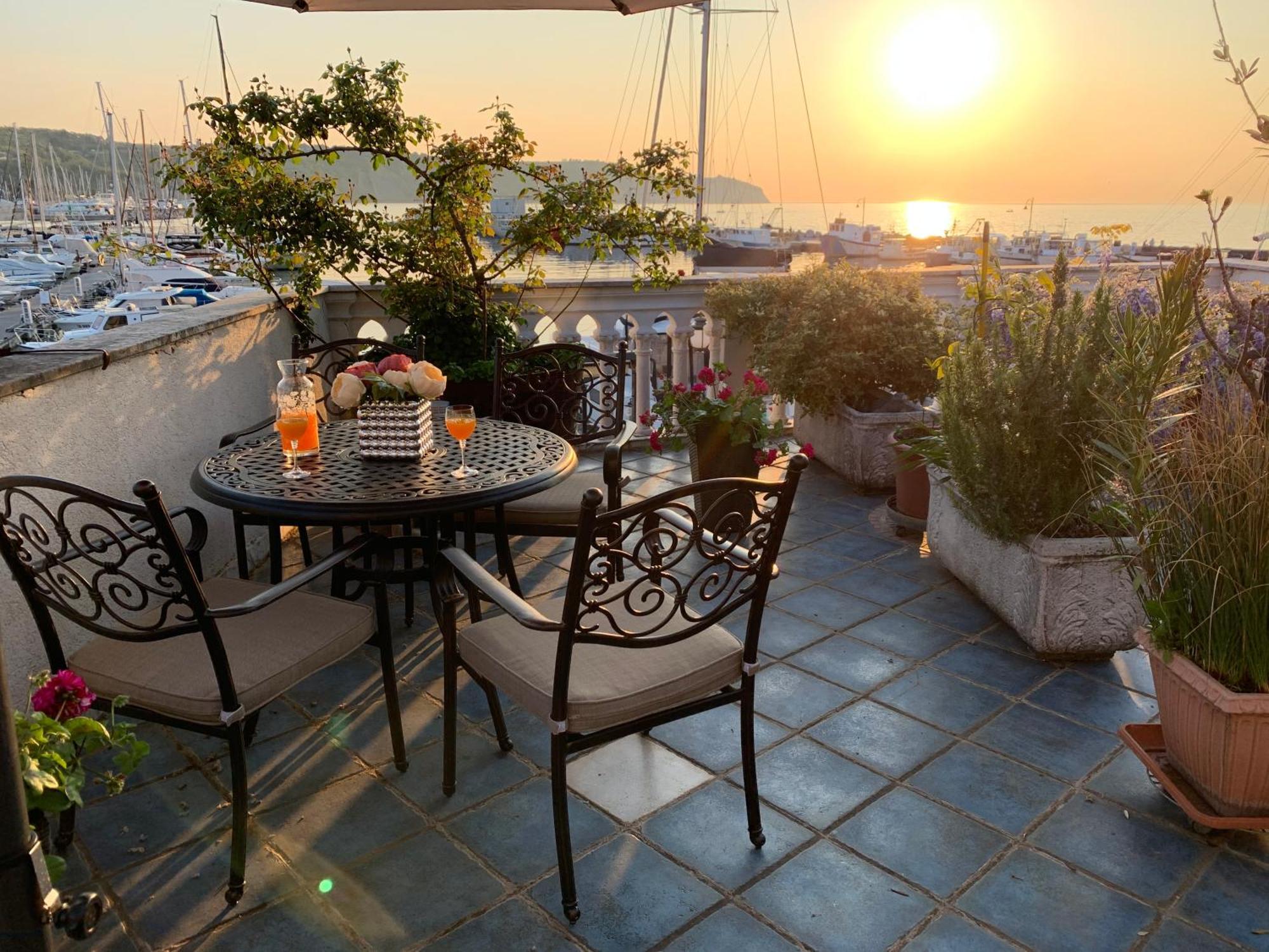 First Row To The Sea - Maremi Izola Apartment Terrace エクステリア 写真